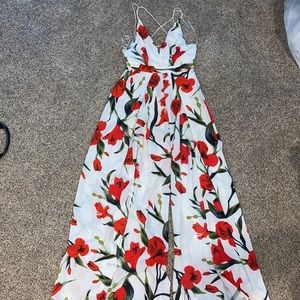 Floral jumpsuit